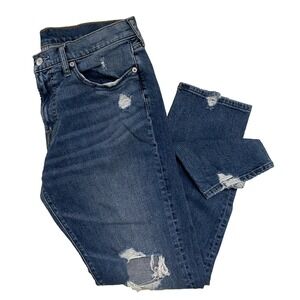 Abercrombie & Fitch Jeans Men 32x30 Athletic Skinny Stretch Distressed Med Wash